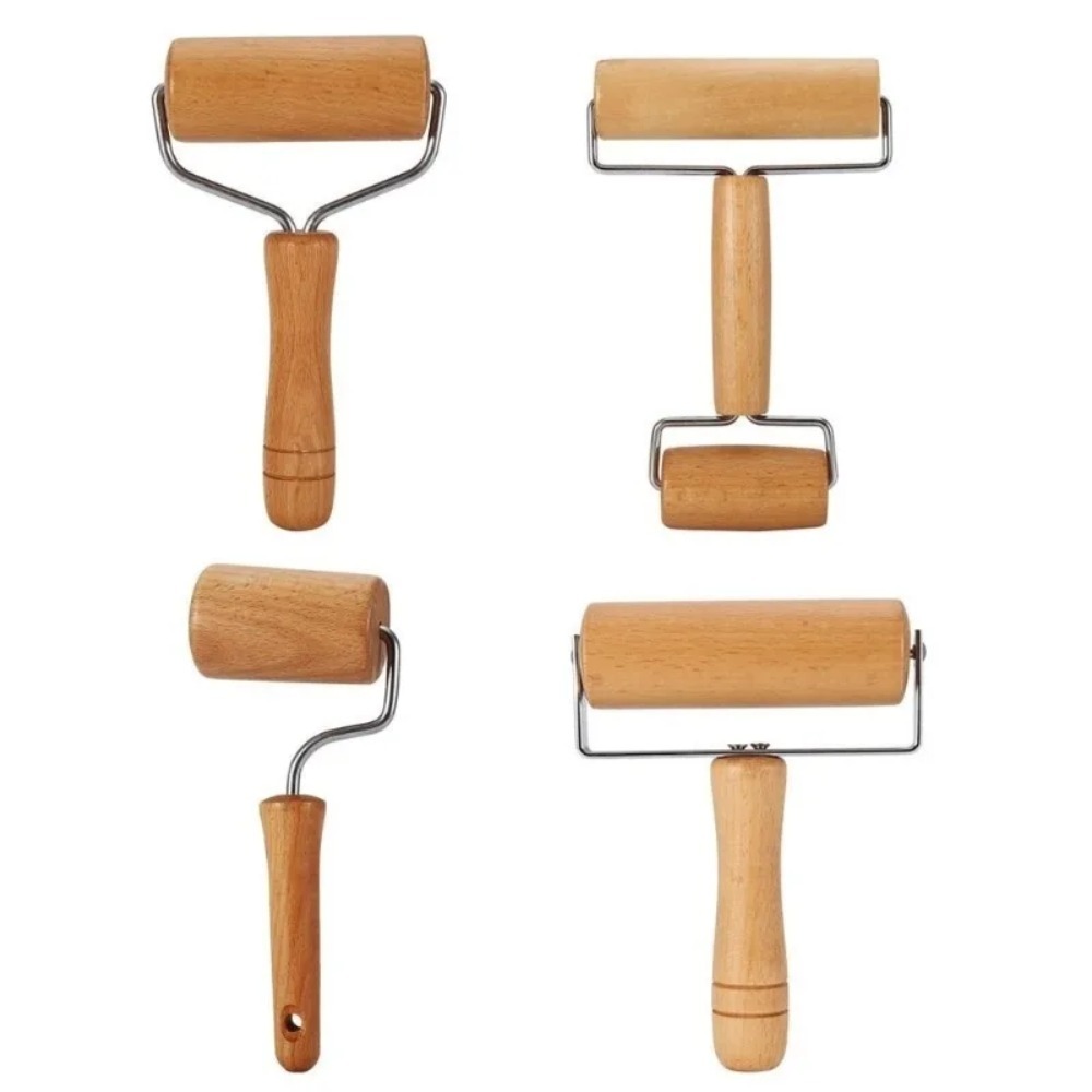 1Pc Wooden Rolling Pin Handhel - огляд і ціна Kitchen Roller Baking