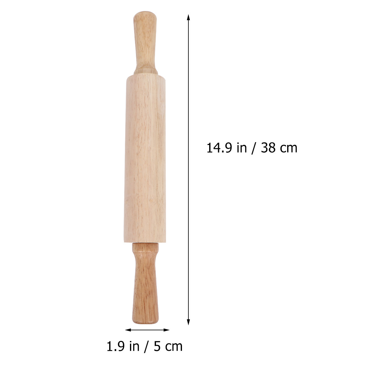 Premium Rubberwood Rolling Pin - огляд і ціна Kitchen Roller Baking