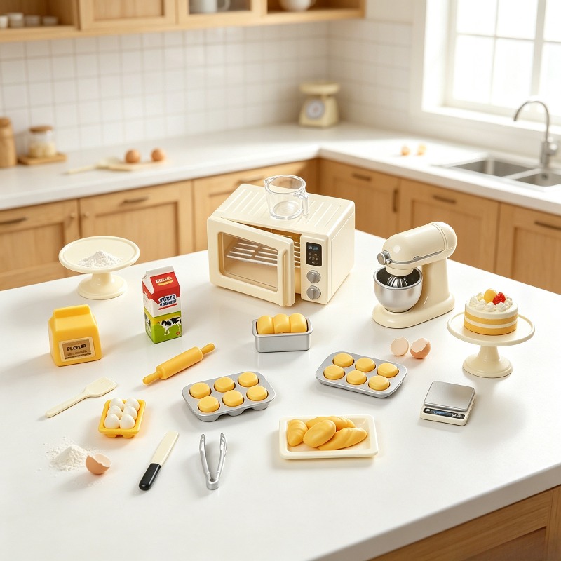 Mini Baking Time Pretend Play  - огляд і ціна Kitchen Kids Baking Set