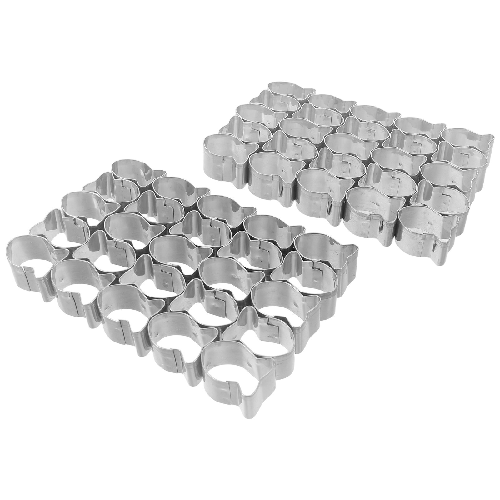 2Pcs Fish Shaped Cookie Cutter - огляд і ціна Baking Kitchen Set