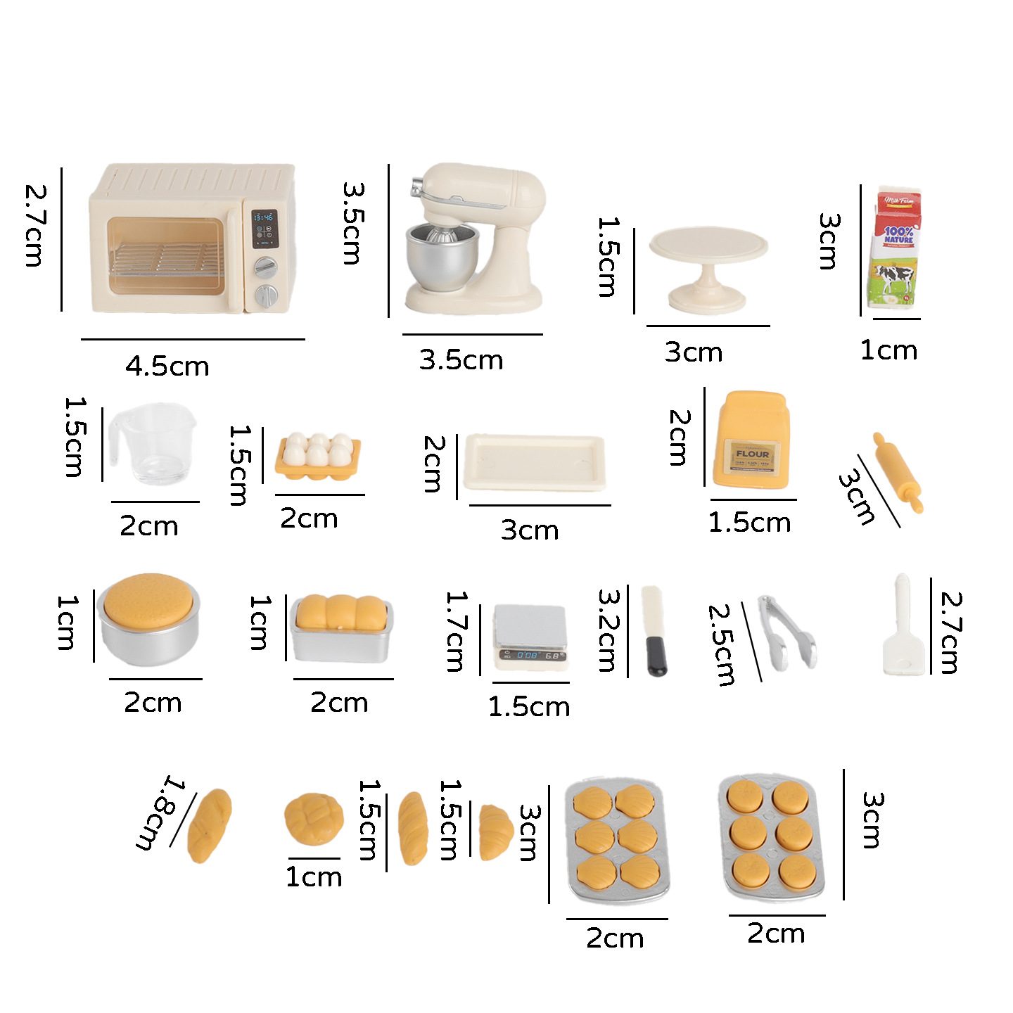 Mini Baking Pretend Play Set,  - огляд і ціна Baking Kitchen Set